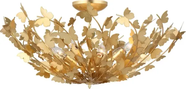 Visual Comfort - Farfalle Large Semi-Flush Mount