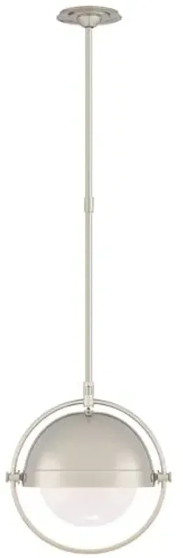 Visual Comfort - Decca Pendant - Polished Nickel