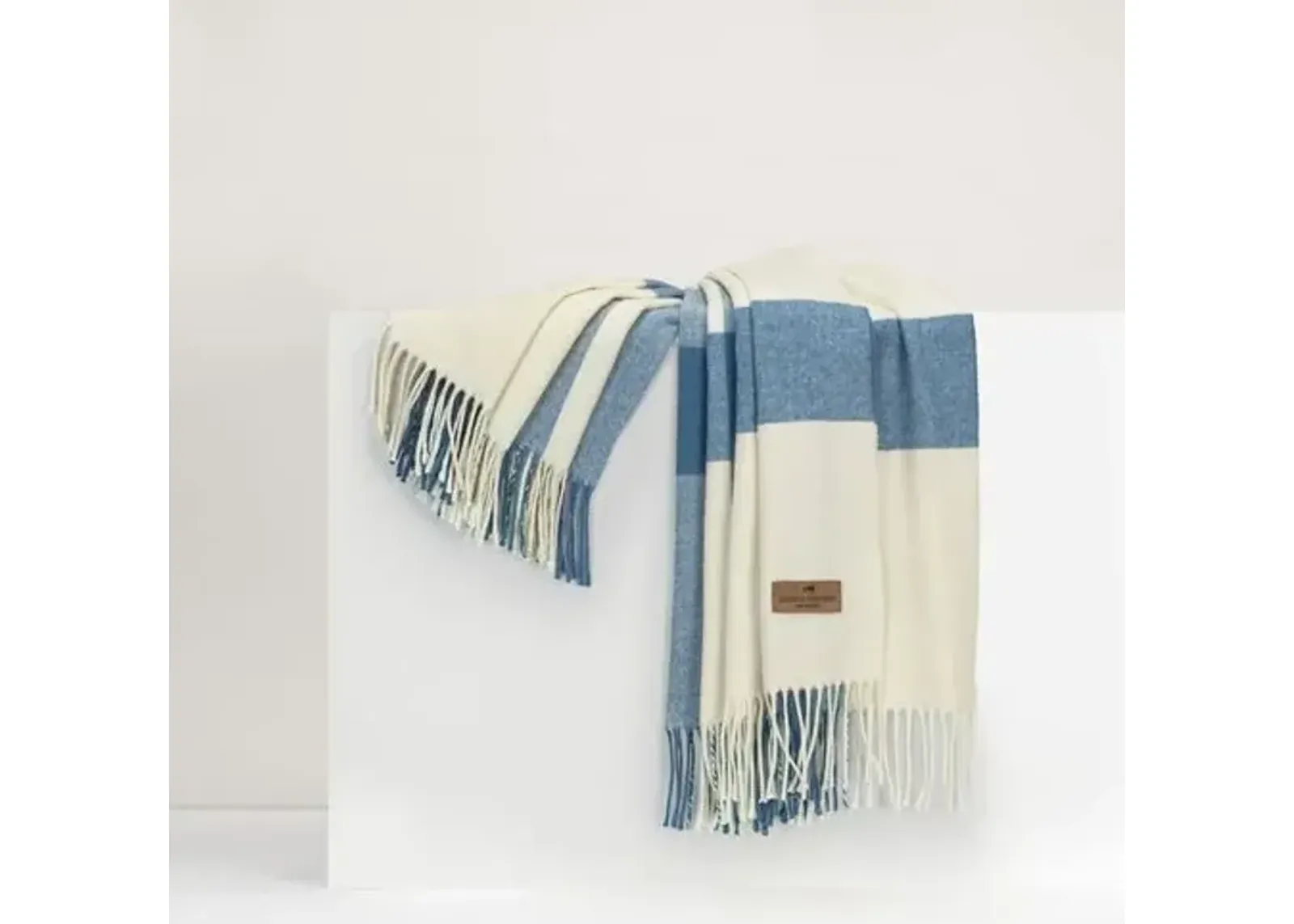 Wellington Plaid Throw - Lands Downunder, Fringed