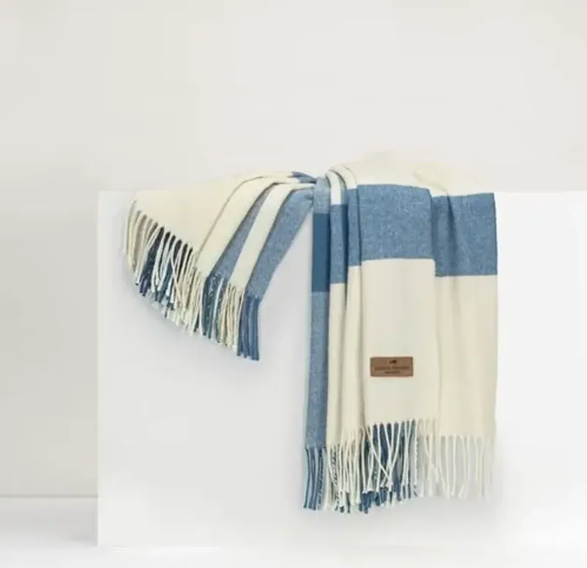 Wellington Plaid Throw - Lands Downunder, Fringed