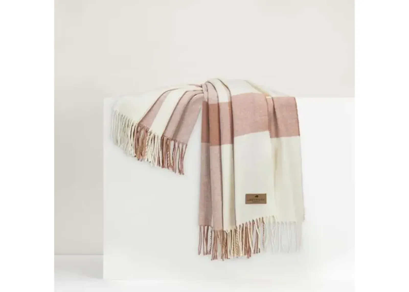 Wellington Plaid Throw - Lands Downunder, Fringed