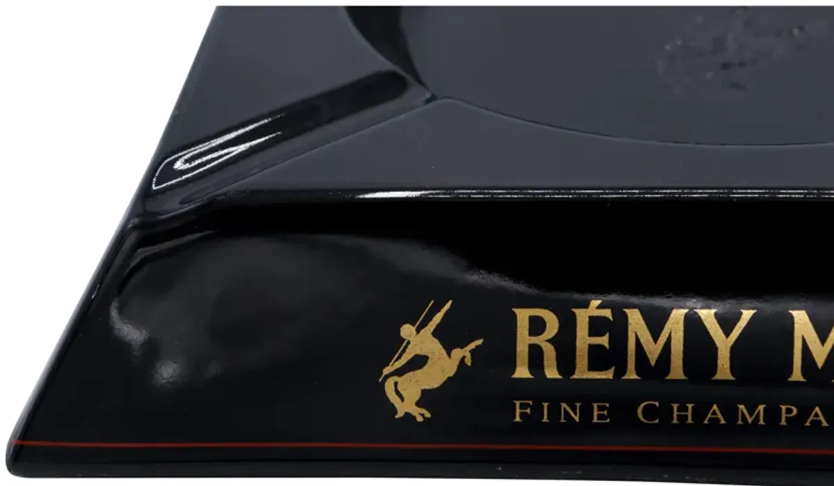 Rémy Martin French Ceramic Ashtray - Interesting Things - Black