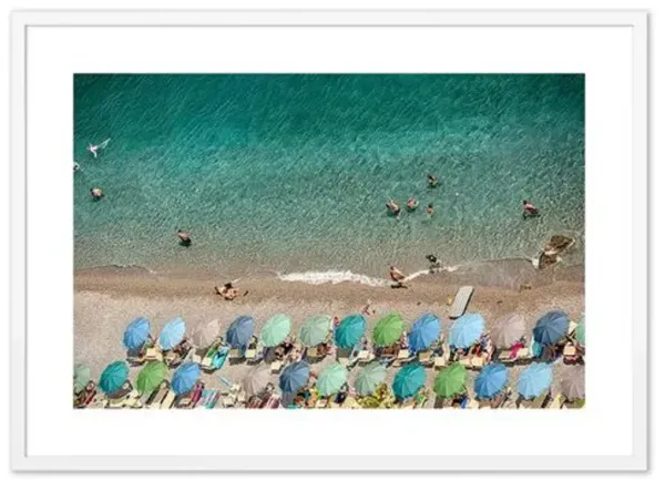 Judith Gigliotti - Gray Raft Photograph - White