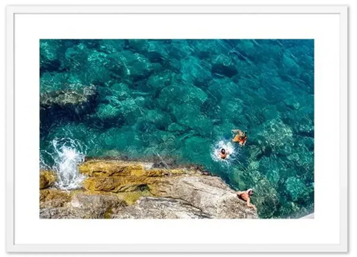 Judith Gigliotti - Tuffo Italia Photograph - White