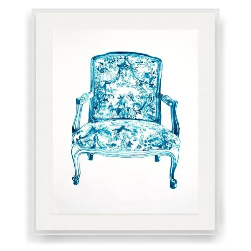 Thomas Little - When a Chair Is Blue II in Acrylic