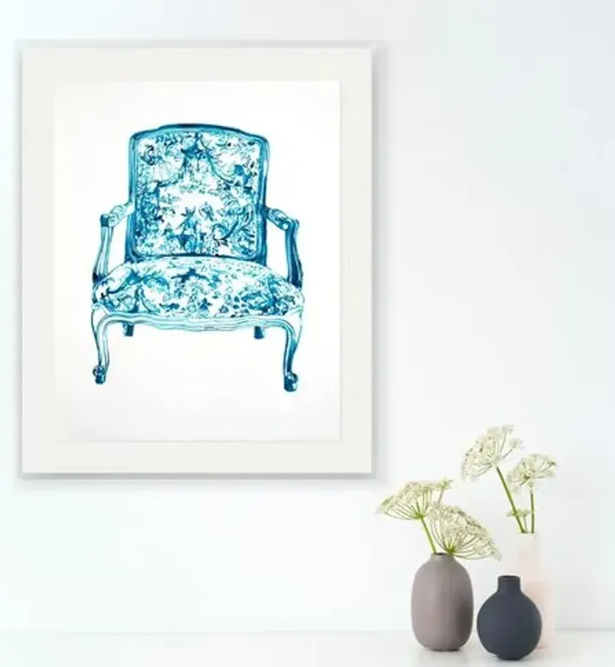 Thomas Little - When a Chair Is Blue II in Acrylic