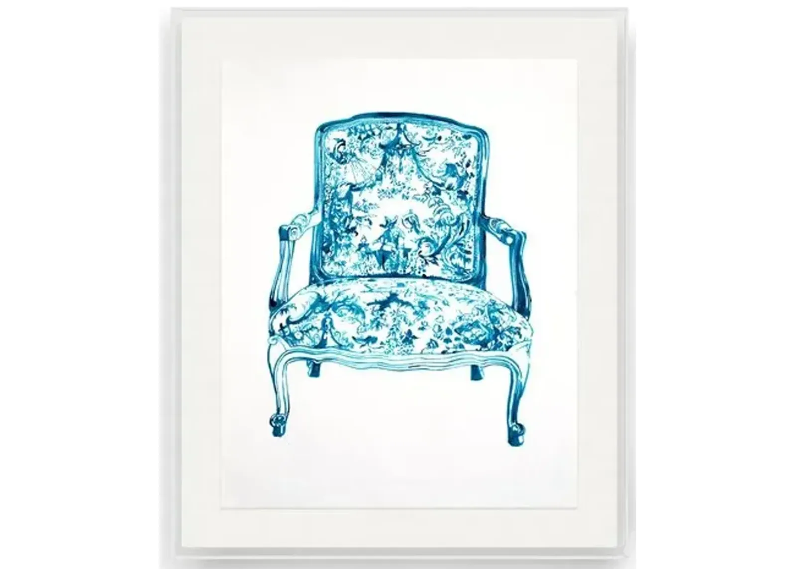 Thomas Little - When a Chair Is Blue II in Acrylic