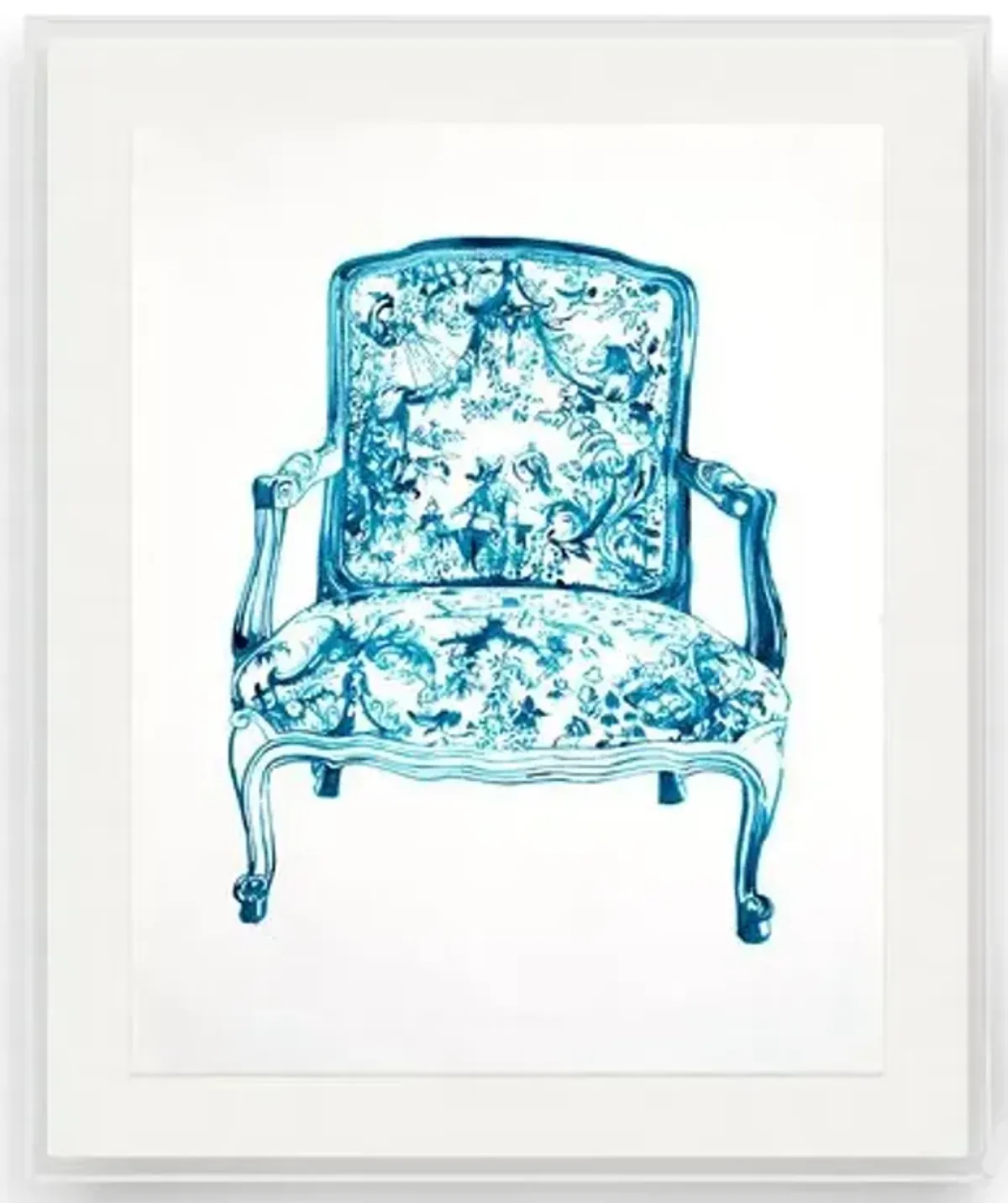 Thomas Little - When a Chair Is Blue II in Acrylic