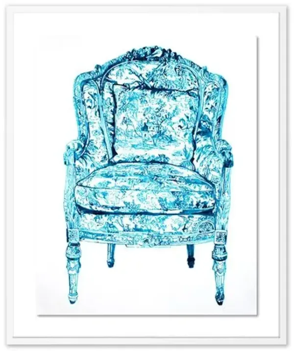Thomas Little - When a Chair Is Blue III Painting