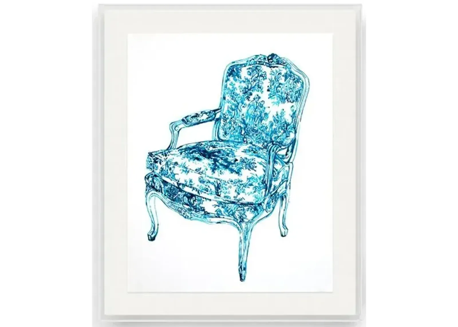 Thomas Little - When a Chair Is Blue IV in Acrylic