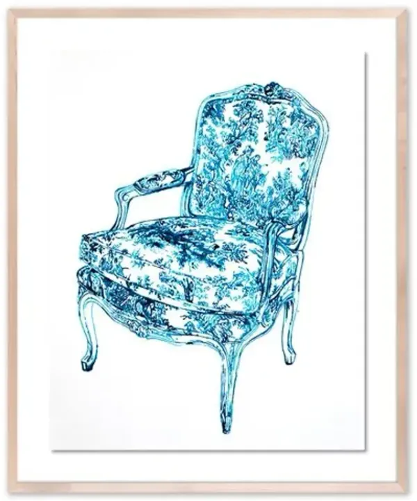 Thomas Little - When a Chair Is Blue IV Painting