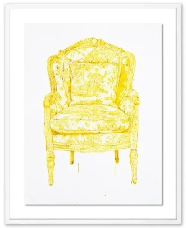 Thomas Little - Yellow Throne Painting