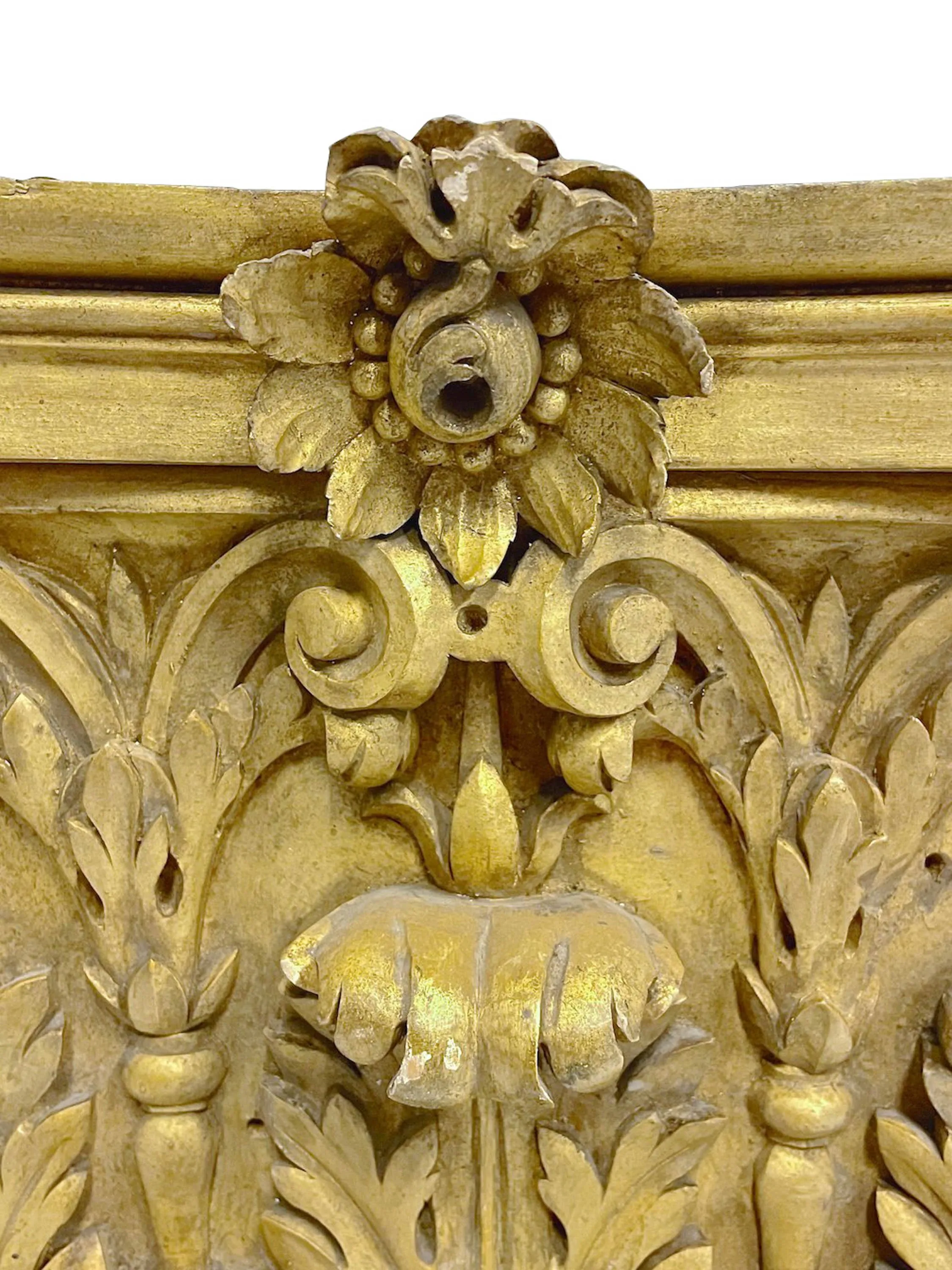 Corinthian Column Capital Wall Shelf - Vermilion Designs - Gold