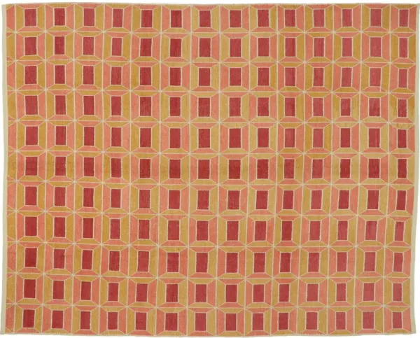 Moroccan Style Rug - 9'11"x12'4" - Esmaili Rugs & Antiques - Pink - Pink