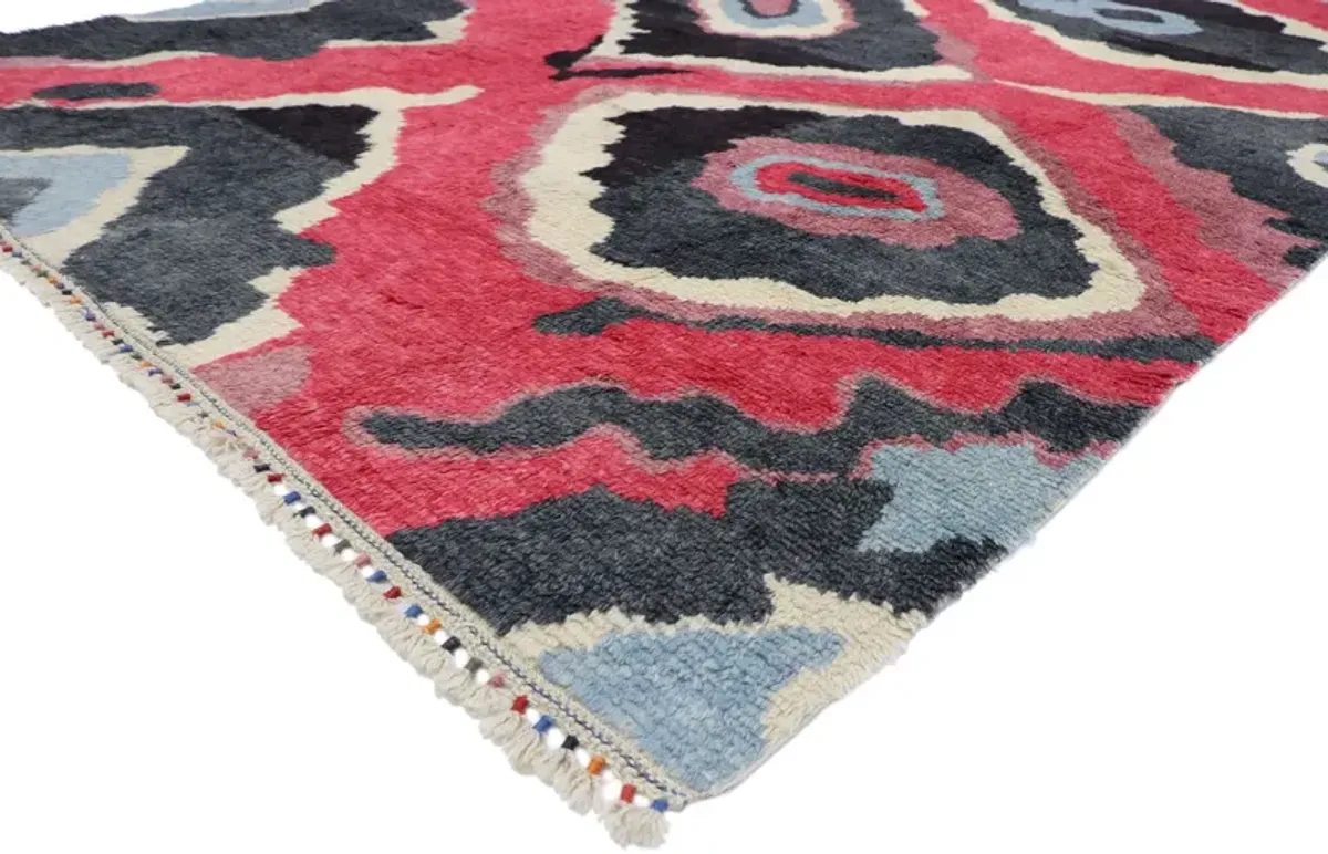 Turkish Tulu Rug - 9'1"x12'10" - Esmaili Rugs & Antiques - pink - pink