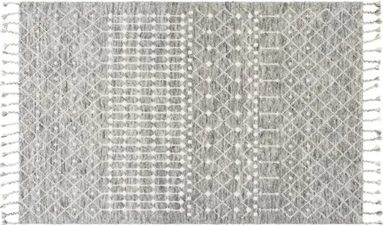 Christina Handwoven Rug - Ivory - Ivory