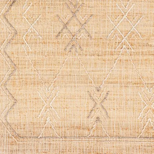 Aurora Handwoven Rug - Wheat/Gray - Beige - Beige