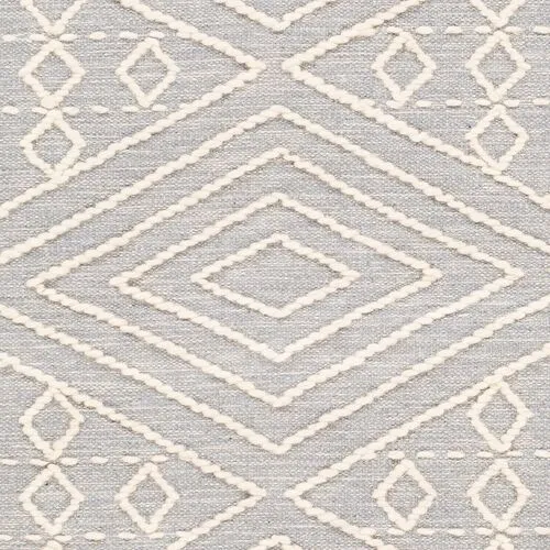 Beth Handwoven Rug - Medium Gray - Handcrafted - Gray