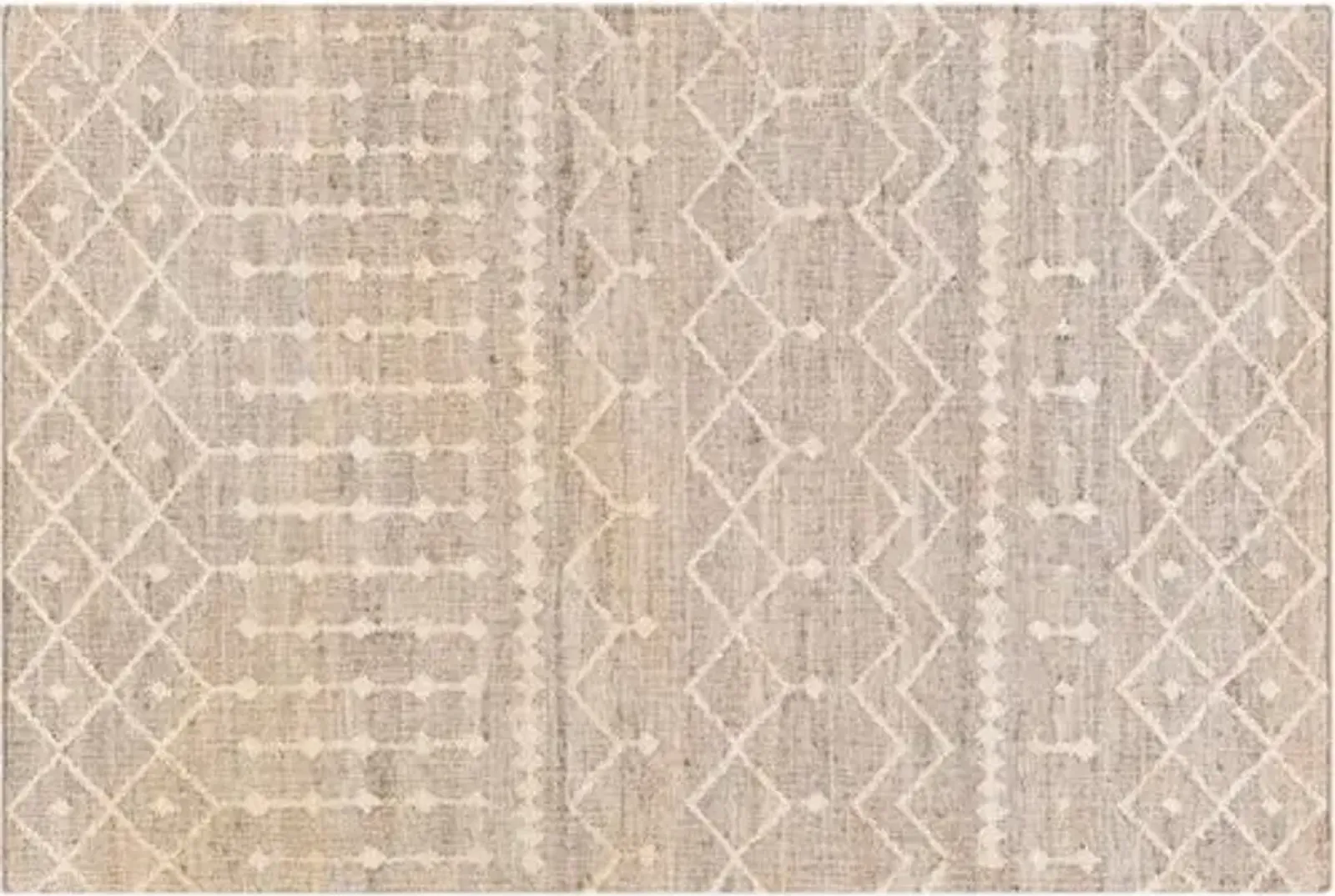 Natalie Jute Rug - Camel/Cream - Beige - Beige