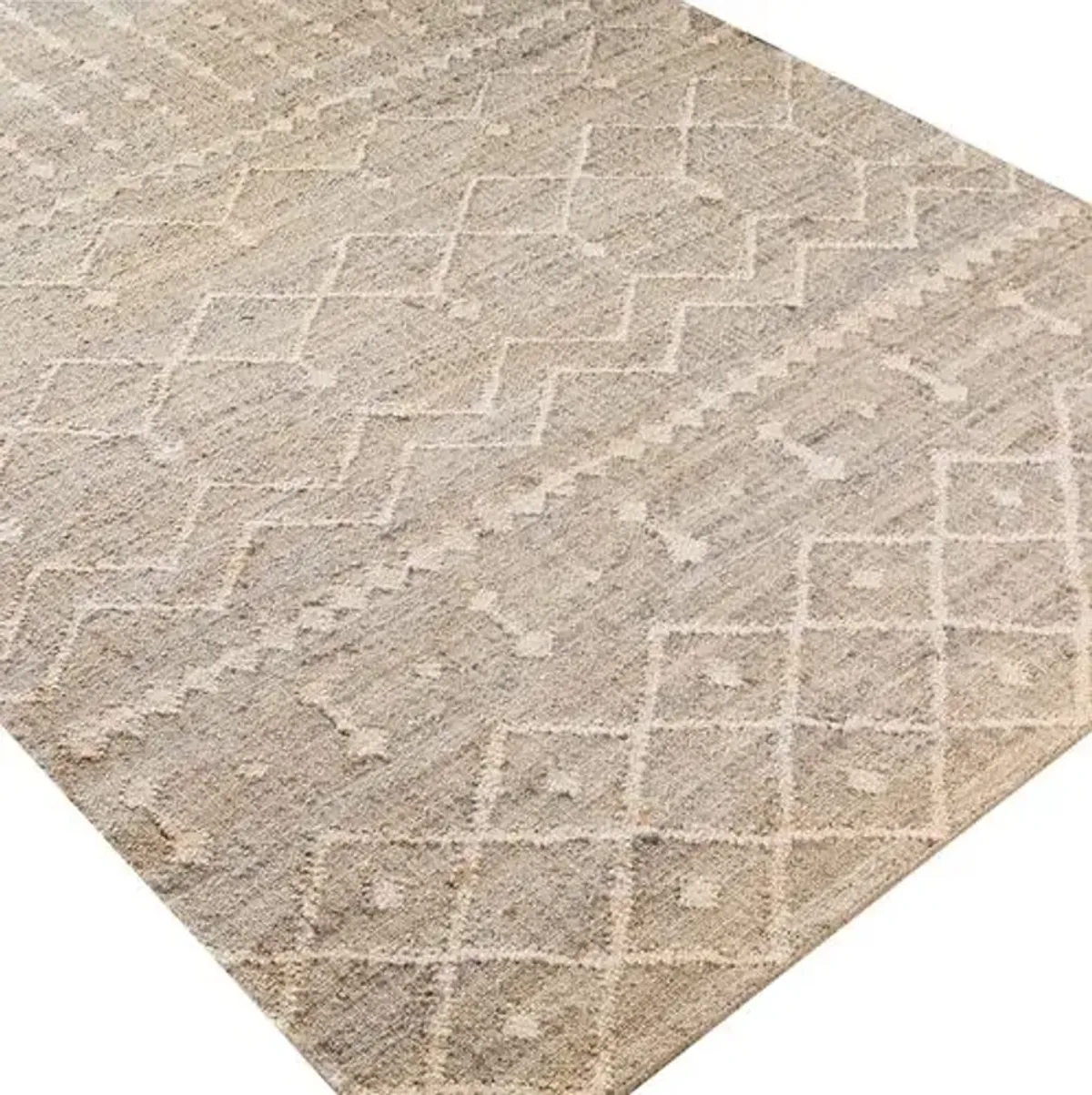 Natalie Jute Rug - Camel/Cream - Beige - Beige