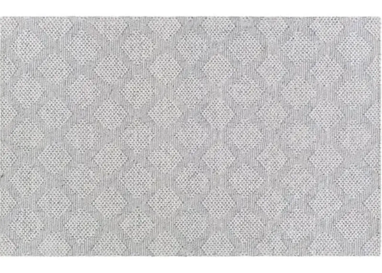 Sayville Handwoven Rug - Ivory/Black - Ivory