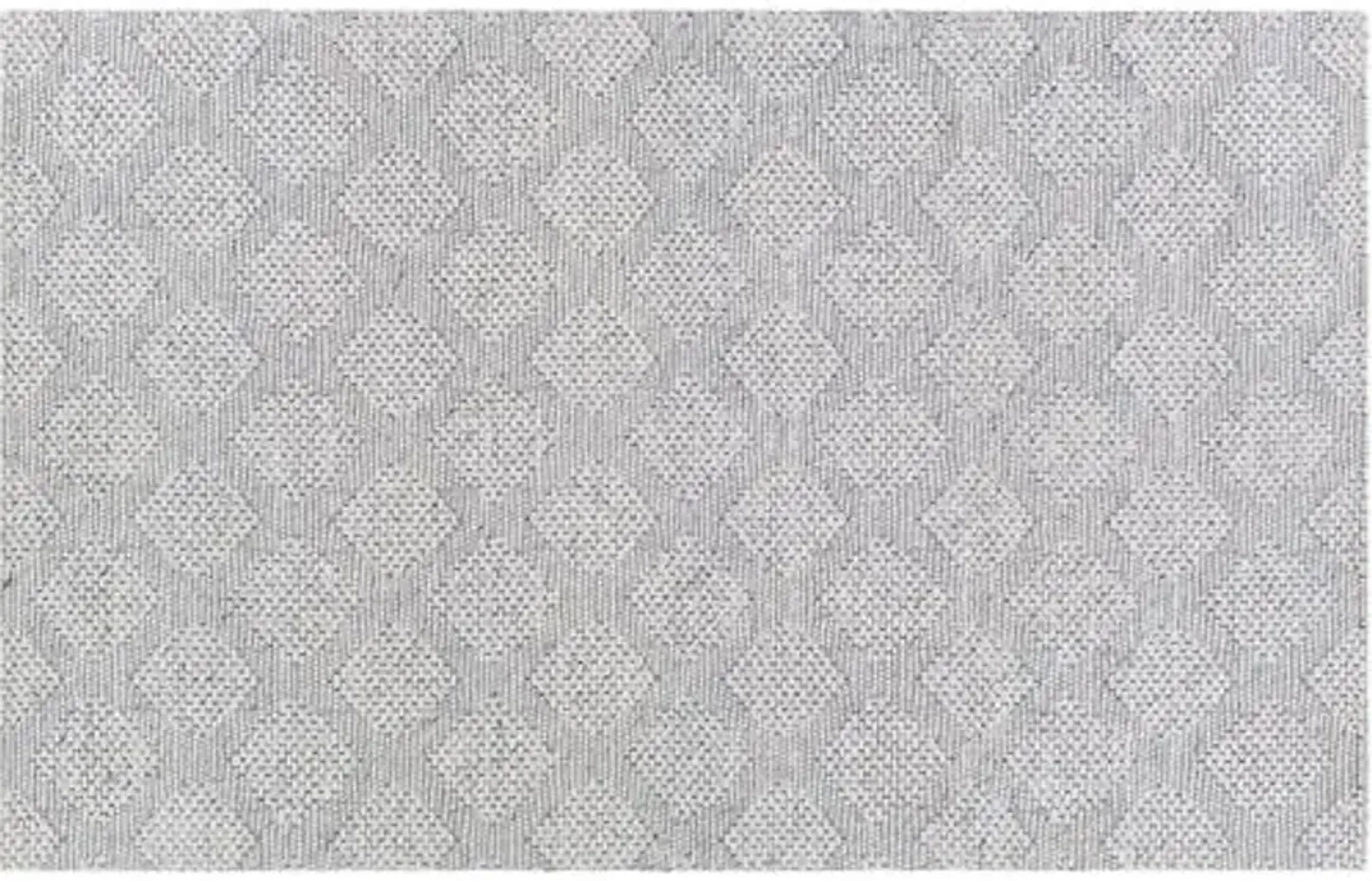 Sayville Handwoven Rug - Ivory/Black - Ivory