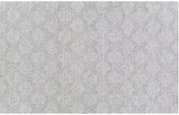 Sayville Handwoven Rug - Ivory/Black - Ivory