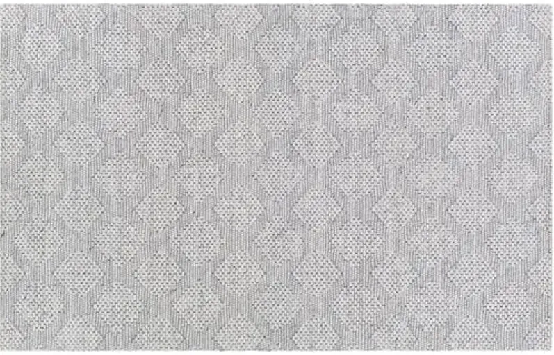 Sayville Handwoven Rug - Ivory/Black - Ivory