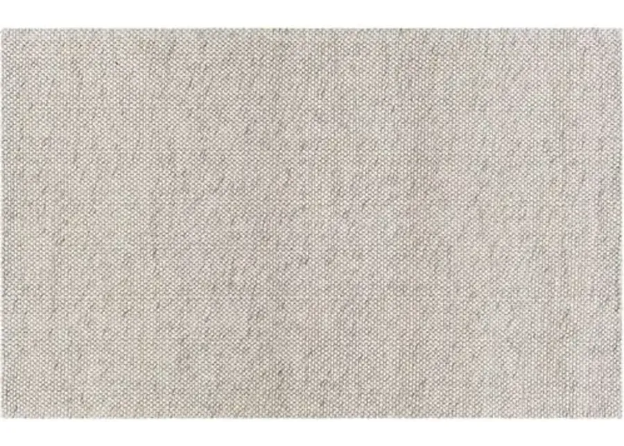 Sayville Handwoven Rug - Ivory/Charcoal - Ivory