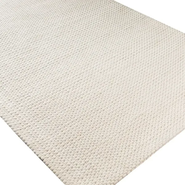 Sayville Handwoven Rug - Cream/Ivory - Ivory