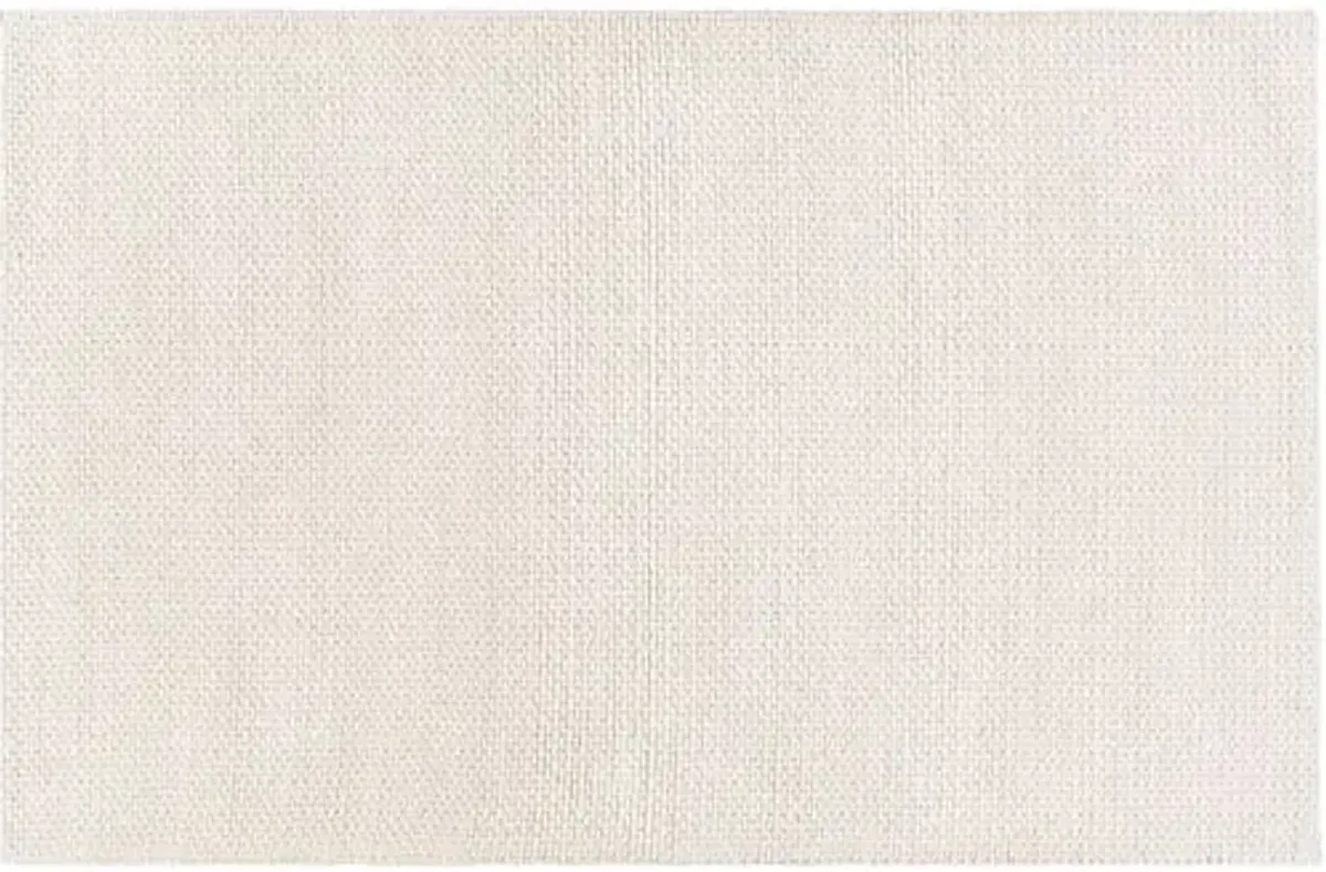 Sayville Handwoven Rug - Cream/Ivory - Ivory