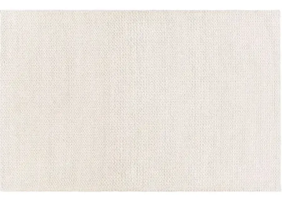 Sayville Handwoven Rug - Cream/Ivory - Ivory