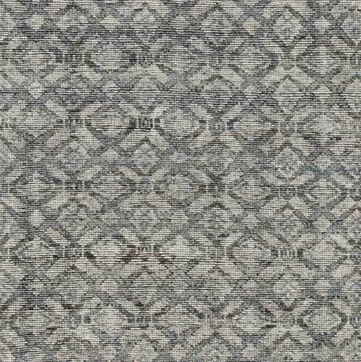 Hope Hand-Knotted Rug - Ink/Tan - Blue - Blue