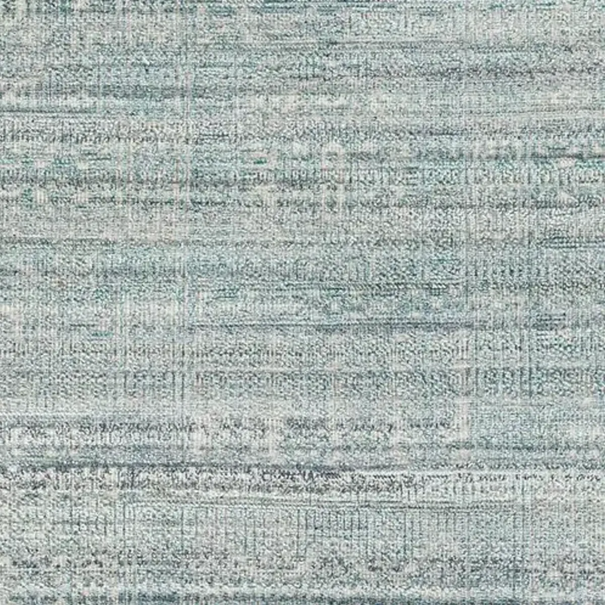 Joan Hand-Knotted Rug - Teal/White - Green - Green