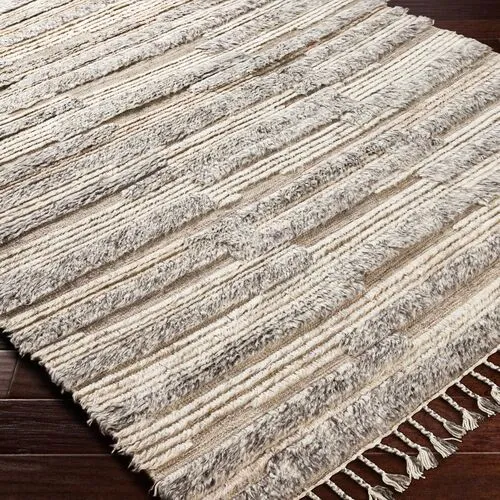 Perry Hand-Knotted Rug - Beige/Taupe - Beige