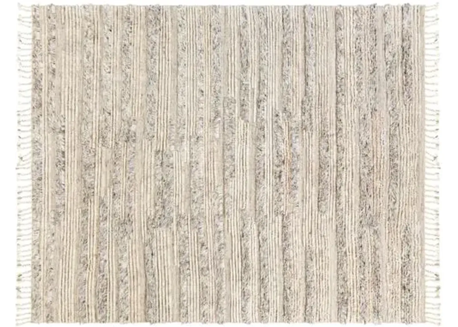 Perry Hand-Knotted Rug - Beige/Taupe - Beige