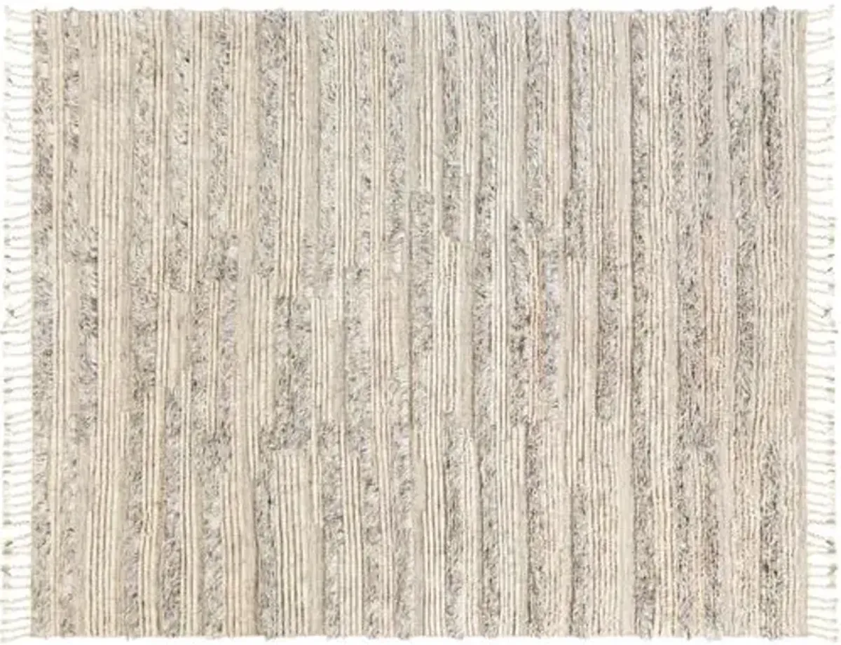 Perry Hand-Knotted Rug - Beige/Taupe - Beige