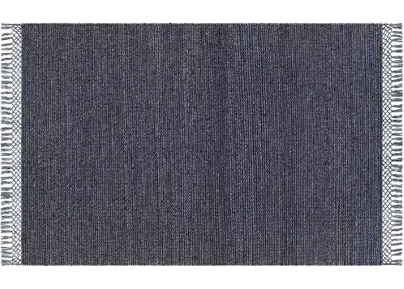 Berkshires Jute Rug - Navy/Gray - Blue - Blue