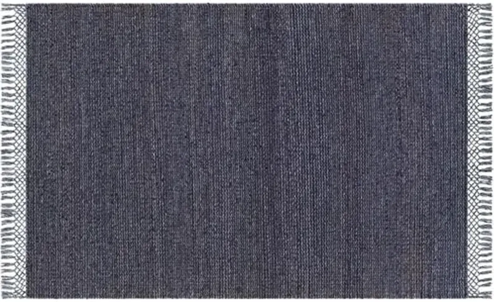 Berkshires Jute Rug - Navy/Gray - Blue - Blue