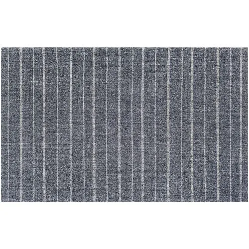 Pines Handwoven Rug - Charcoal/Ivory - Ivory