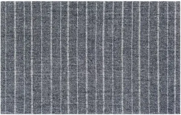 Pines Handwoven Rug - Charcoal/Ivory - Ivory