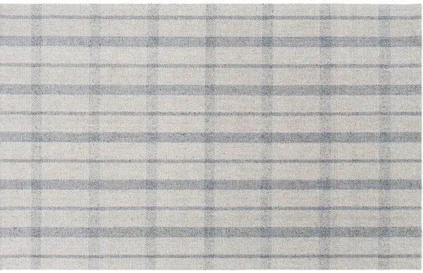 Pines Handwoven Rug, Ivory/Light Gray