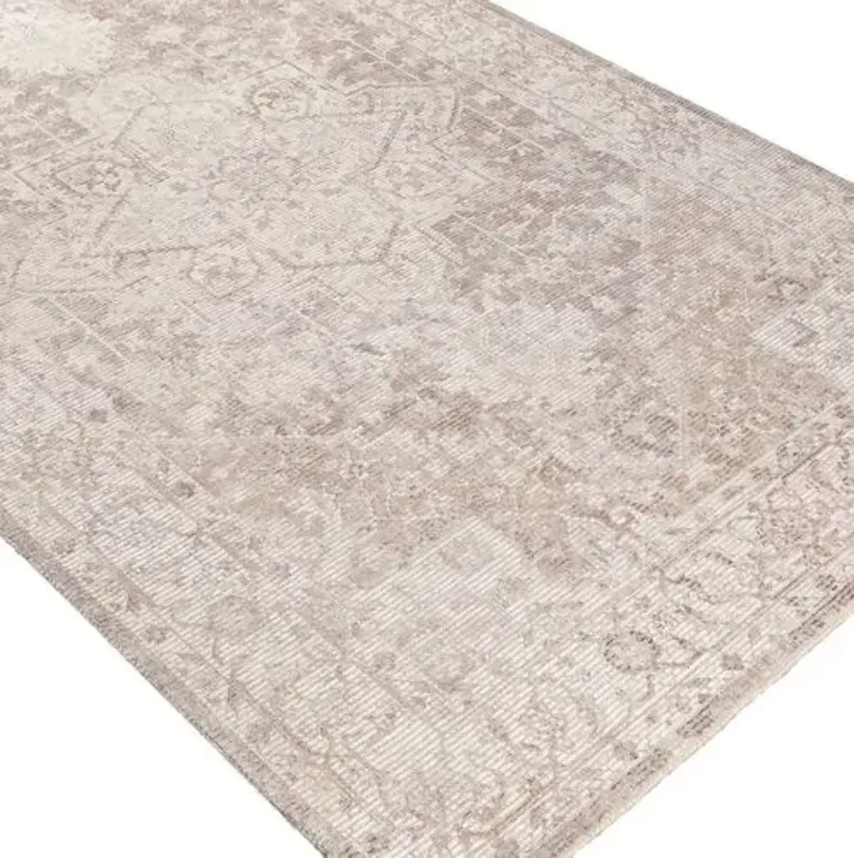 August Hand-Knotted Rug - Camel/Brown - Beige - Beige