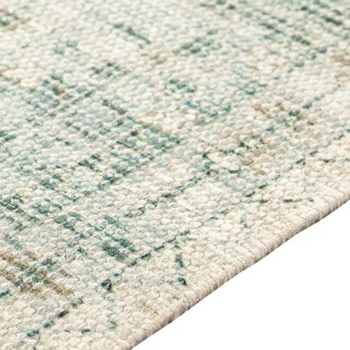 Lisa Handwoven Rug - Green - Green