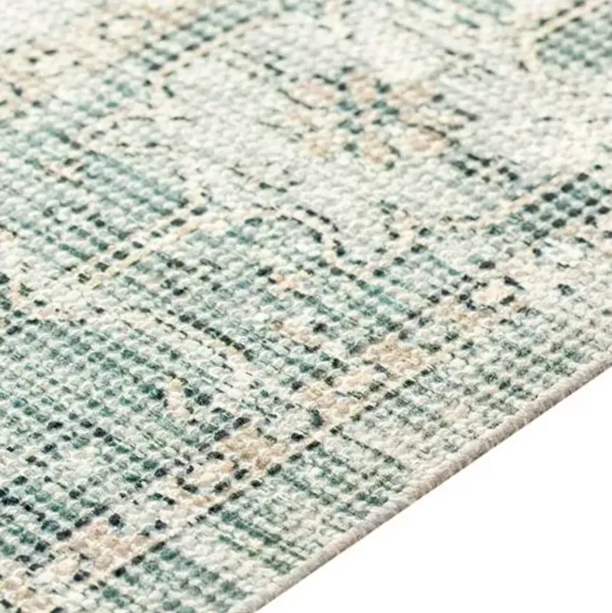 Lisa Handwoven Rug - Sage/Green - Green