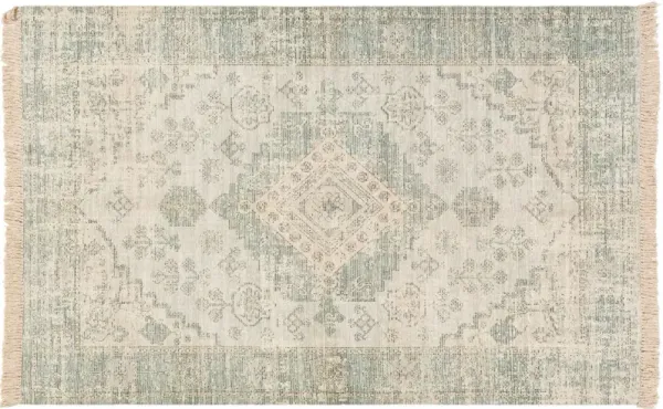 Lisa Handwoven Rug, Sage/Green