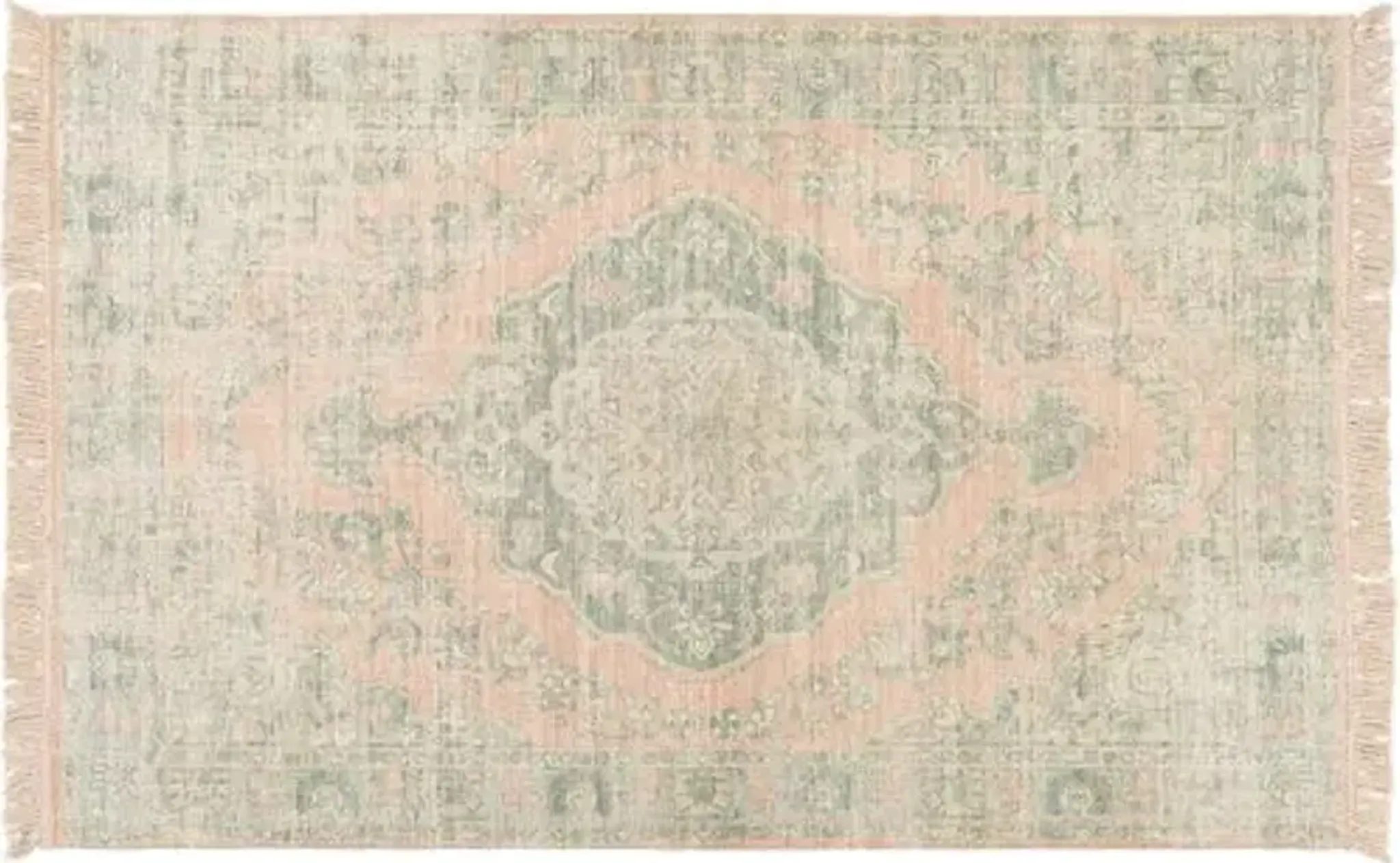 Lisa Handwoven Rug Sagecamel Green Green One Kings Lane | Furniture.com