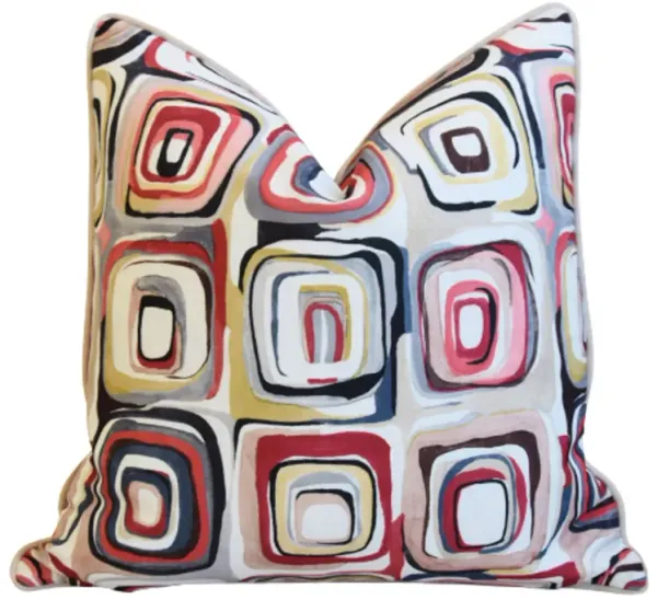 Contemporary Modern Geometric Pillow
