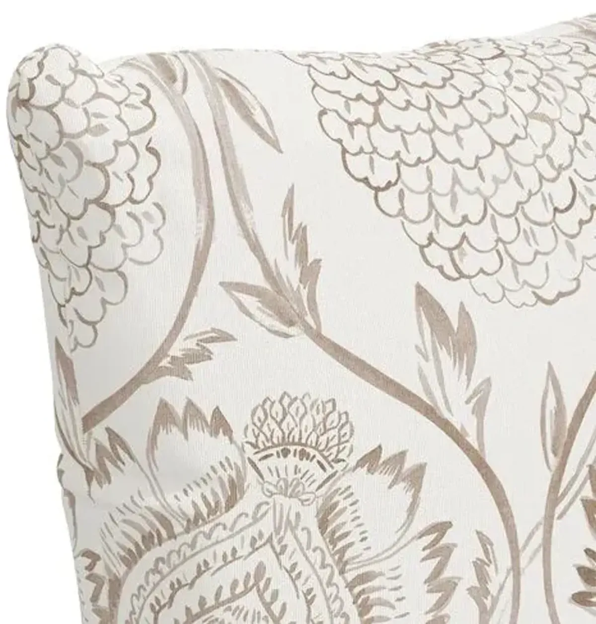 Ranjit Floral Outdoor Pillow - Handcrafted