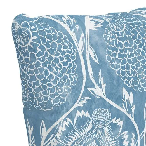 Ranjit Floral Outdoor Pillow - Handcrafted